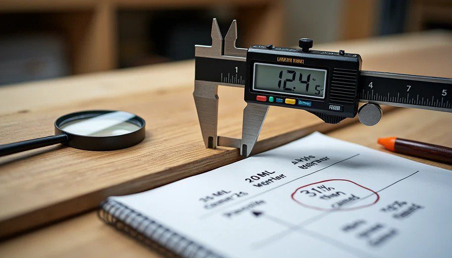 The LVP Wear-Layer Lie — What 4 Brands Claim vs. What My Caliper Found