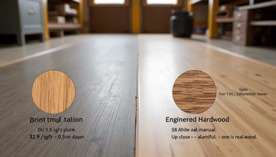 LVP vs. Engineered Hardwood — $2.89 vs. $8, the Difference Is 0.8mm