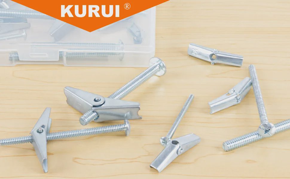 KURUI Heavy Duty Drywall Anchors & Toggle Bolts Kit Review: A Reliable Solution for Hollow Wall Hanging